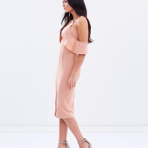 Keepsake the Label Blush Overlay Dress - Picture 3 of 7